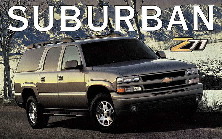 chevrolet suburban promo poster