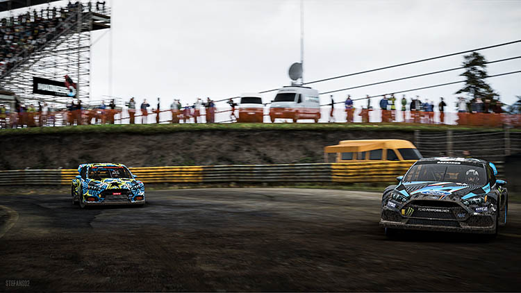 ford focus rs rallycross 16 2016