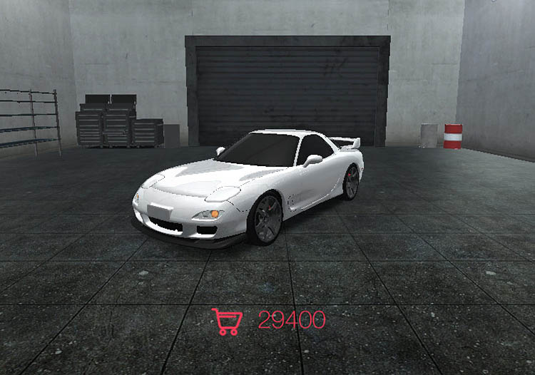 mazda rx7 fd white