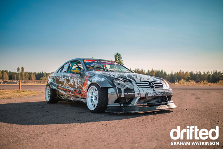 mercedes c class drift car