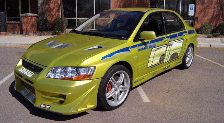 mitsubishi evo vii