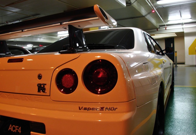 skyline v spec ii nur gtr r34